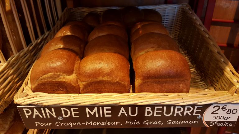 pain de mie au beurre